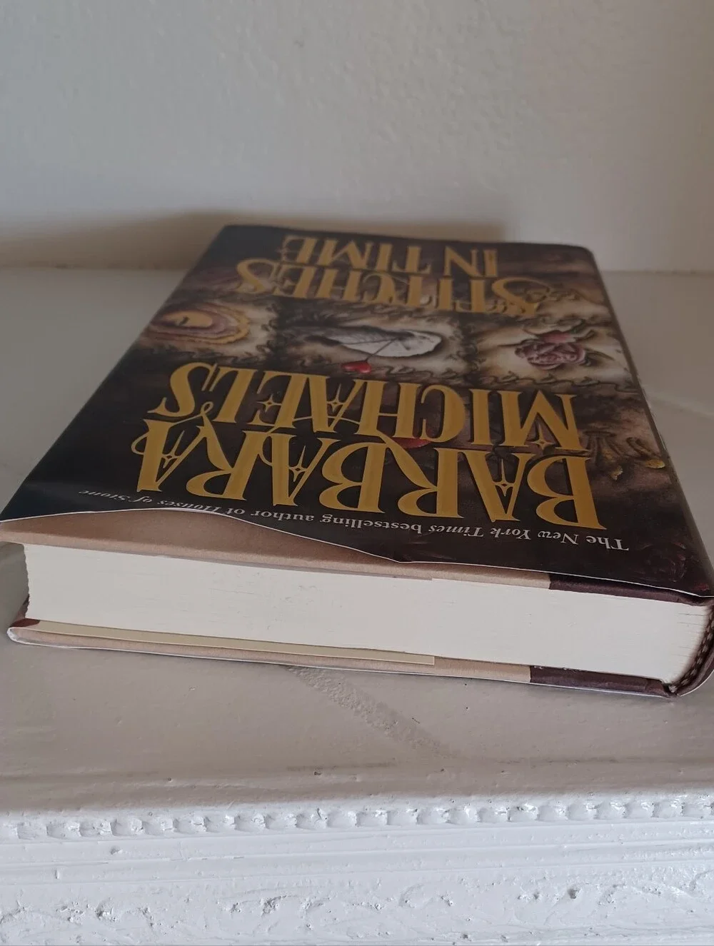 Stitches in Time by Barbara Michaels (Hardcover Book with Dust Jacket) Novel